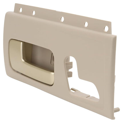 TRQ Front Left Interior Door Handle Beige & Gold Drivers Side Compatible with 2003-2011 Lincoln Town Car
