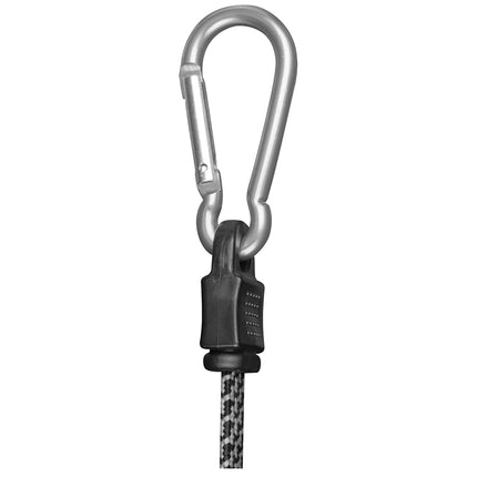 Performance Tool W1456 48-Inch Flat Bungee w/Carabiner - Heavy Duty, Securely Fasten and Tie Down Cargo, Ideal for Trucks, Vans, and SUVs