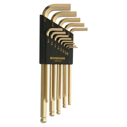 Bondhus BLX13G GoldGuard Ballpoint L-Wrench Set - 