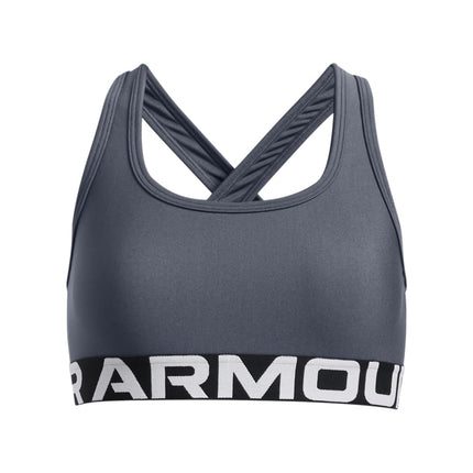 Under Armour Girls' UA Crossback Sports Bra Medium