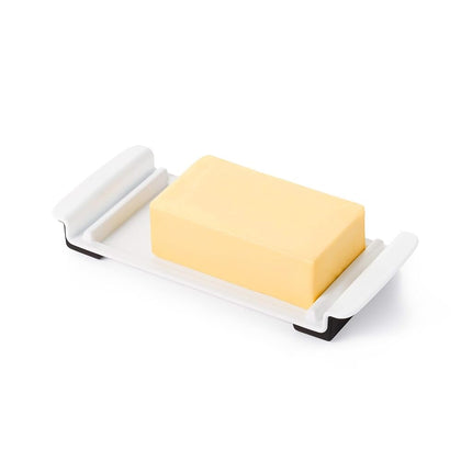OXO Good Grips Wide Butter & Cream Cheese Dish 3.7 in*7.7 in* 2.2 in White