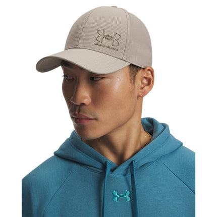 Under Armour - M ISO-Chill ArmourVent STR, Men's Lid, (204) Timberwolf Mole/Timberwolf, M/L