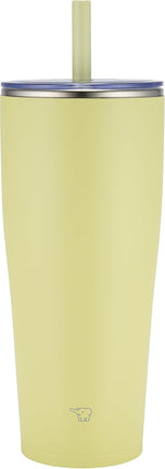 Zojirushi SX-HA89H-YM Stainless Tumbler with Straw 30 ounces Citron Yellow
