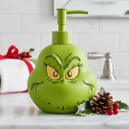 Franco Soap Lotion, Resin, Green-Grinch Pump Dispenser