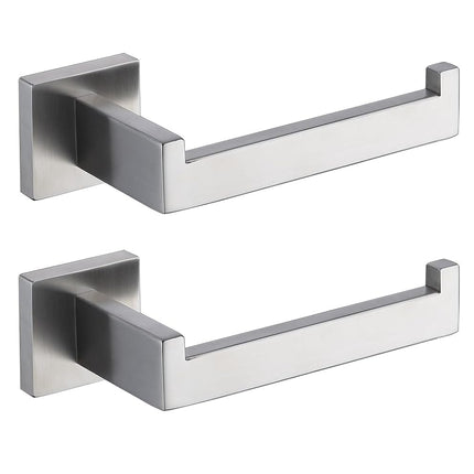 TASTOS Toilet Paper Holder Brushed Nickel 2 Pack, 
