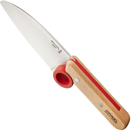 Opinel Le Petit Chef Kitchen Knife S/S 10cm + Fing