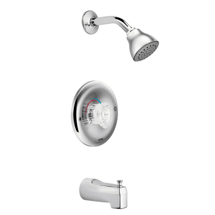 Moen 2363 Chateau Chrome Posi-Temp Tub and Shower 