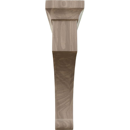 Ekena BKTW02X07X10GOWA 2 1/2-Inch Width x 7-Inch Depth x 10-Inch Height Large Gomez Wood Bracket - Walnut