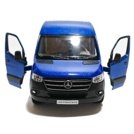 Kinsmart 1:48 Die-cast 2020 Mercedes-Benz Sprinter Van Blue Car Model with Box Collection Toy