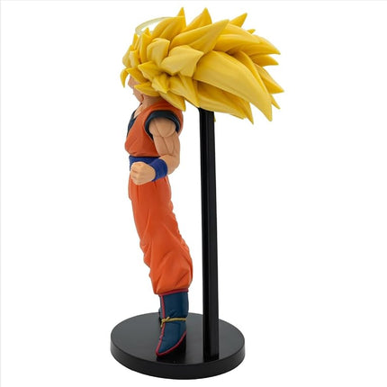 BANPRESTO Goku Super Saiyan 3 (Vs Majin Buu) Dragon Ball Z - Match Makers, 17 cm, Multicoloured, BP29078P, Ideal for Anime Fans