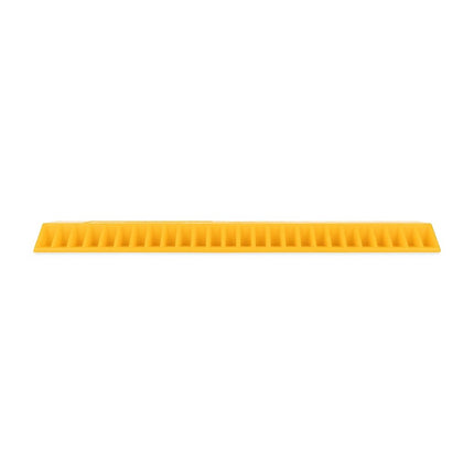 Camco AccuPark Vehicle Parking Aid | Features Heavy Duty High Visible Resin Design | Easy Peel & Stick Installation | Measures 18-1/16" x 3-5/8" x 1-3/8" | 2-Pack (44441), Yellow