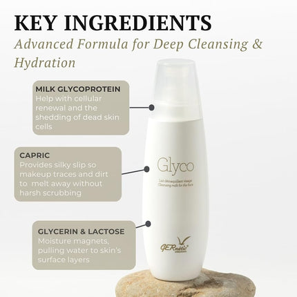 GERne'tic GLYCO Cleansing milk for the face 6.7oz