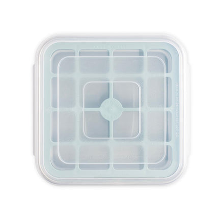 Nordic Ware Brownie Buddy Kit, 9-Inch Square Pan with Plastic Slicer and Lid