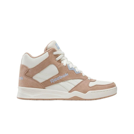 Reebok Unisex-Adult Royal Bb4500 Hi2 Sneaker, Vintage Chalk/Earth/Y2k Blue, 7 Women/5.5 Men