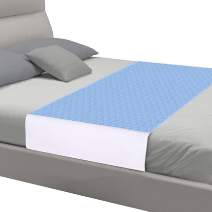 Saddle Style Washable Bed Pad for Incontinence, Wa