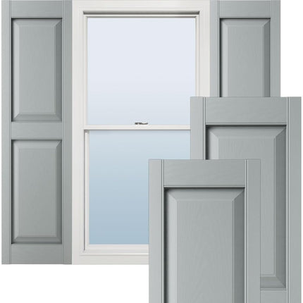 Lifetime LP2S12X03500PL Raised Panel Window Installation Lok's & Matching Screws (Per Pair) Vinyl Shutters, 12-in. W x 35-in. H, 945-Platinum