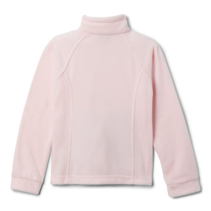 Columbia Youth Girls Benton Springs Fleece, Rose satiné, Grande taille