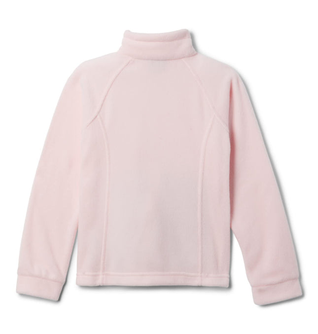 Columbia Youth Girls Benton Springs Fleece, Rose satiné, Grande taille