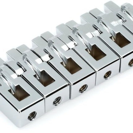 Floyd Rose Special Series Bridge Saddle Set ~ Chrome, FRS2BSSC