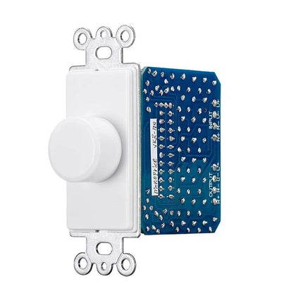 Monoprice 120-Watt Rotary Resistance Speaker Volume Control, 12-Position Switch, 36dB Attenuation, Solderless Speaker Terminals