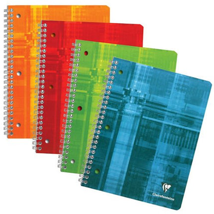 Clairefontaine Wire Book 8.25X11 Rule/Margin