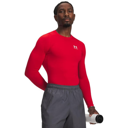 Under Armour Men UA HG Armour Comp LS, Long-Sleeve Sports Top, Breathable Long-Sleeved Top for Men