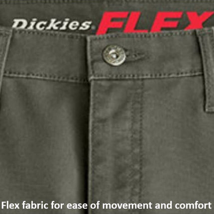 Dickies Men's Tough Max Duck Carpenter Pant, Stonewashed Timber, 40W x 30L
