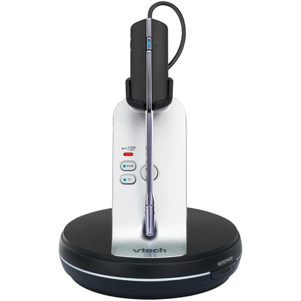 Auriculares inalámbricos DECT convertibles de oficina VTech VH6210, compatibles con softphone, para teléfonos fijos de empresas