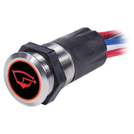 Blue Sea Systems 4181 Switch Button 15A OFF-ON BACK