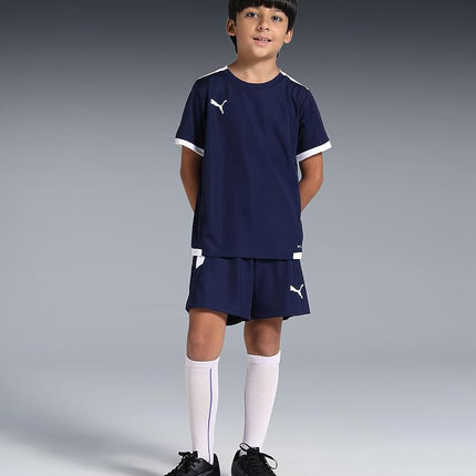 PUMA Unisex Children's Shirt, Peacoat-puma White, XL