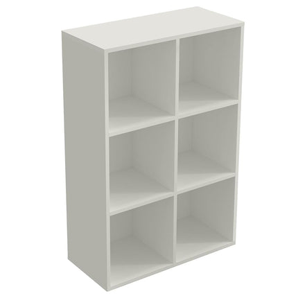 OSCHF 6-Cube Storage Shelf Bookcase, Warm White
