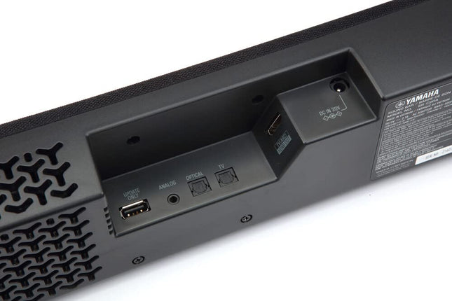 Barra de sonido compacta Yamaha SR-C20A con subwoofer integrado y Bluetooth