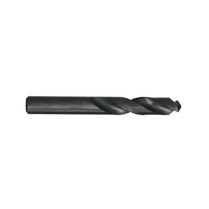 Drill America DWDST Series High-Speed Steel Screw Machine Length Drill Bit, Black Oxide Finish, Round Shank, Spiral Flute, 135 Degrees Split Point, 1-1/32" Size, Pack of 1