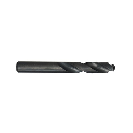 Drill America D/AST Series High-Speed Steel Screw Machine Length Drill Bit, Black Oxide Finish, Round Shank, Spiral Flute, 135 Degrees Split Point, T Size (Pack of 6)