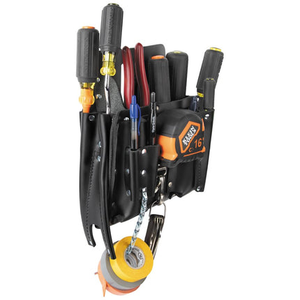 Klein Tools Leather Tool Pouch, 11-Pocket 5167