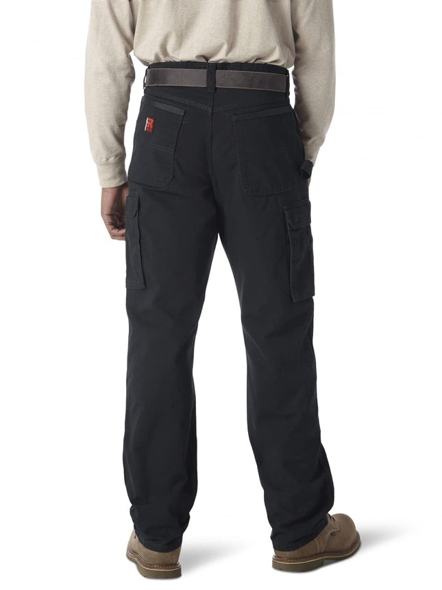 Wrangler Riggs Workwear Men's Ranger Pant, Black, 32W x 32L