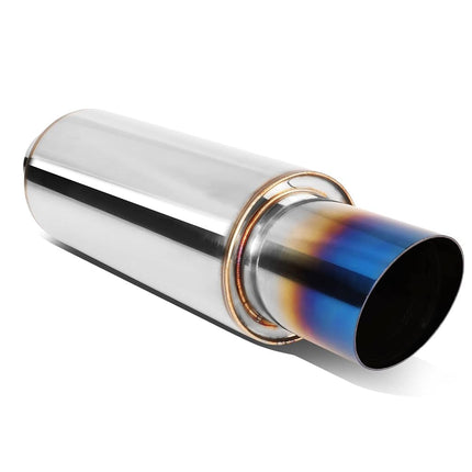 DNA MOTORING EXA-MF-002-T1 4" OD Stainless Steel S