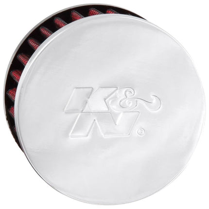 K&N Vent Air Filter/ Breather: High Performance, Premium, Washable, Replacement Engine Filter: Flange Diameter: 0.5 In, Filter Height: 1.75 In, Flange Length: 0.9375 In, Shape: Breather, 62-1495