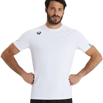 ARENA Men's Solid T-Shirt, White, XS