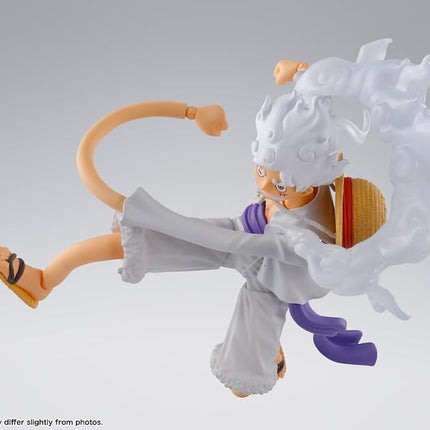 TAMASHII NATIONS - One Piece - Monkey D. Luffy -GEAR5-, Bandai Spirits S.H.Figuarts Action Figure
