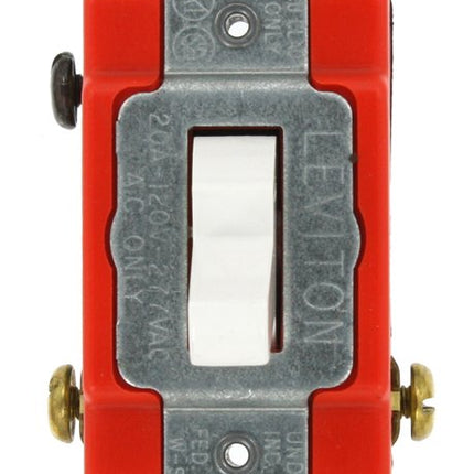 Leviton 1223-LHW 20-Amp, 120-Volt, Toggle Lighted 