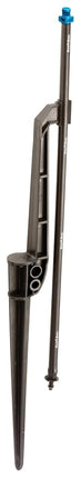 Rain Bird MSFHSTKX Drip Irrigation Close Coverage Fan Riser Stake, 180° Half Circle Pattern, 4' Spray Distance, Black