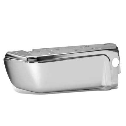 DNA MOTORING Pair of Rear Bumper Ends Compatible With Ford F250 / F350 / F450 SD 2008-2016, Without Park Assist, FO1104122, Chrome, BUMP-R-F45008-C-01-CH-L