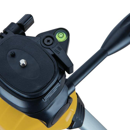DEWALT Laser Level Tripod, � x 20 Thread Mount, Collapsible Legs, Non-Skid Feet, Carrying Pouch Included (DW0881T),Black, One Size,Silver