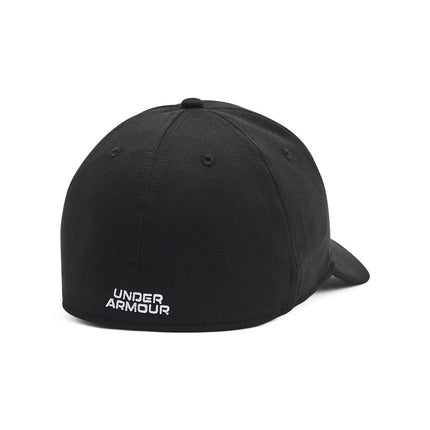 Under Armour M Blitzing Low STR - Hats - Headwear - Black/White - Size: M/L