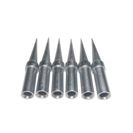 6pcs Weller ET Soldering Iron Replacement Tips for WES51/50,WESD51,WE1010NA,PES51 / 50,LR21 ET Tip Series (6PCS-02)