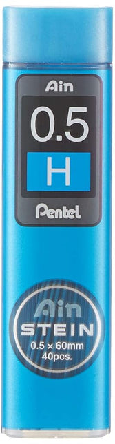Pentel C275-H AIN STEIN Pencil Lead 0.5 mm, Hardness H 40 Leads
