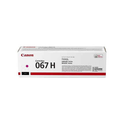 Canon 067H Toner Cartridge 1 Piece Original Magent