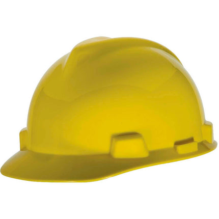 MSA 463944 V-Gard Hard Hats with Staz-On Suspensio