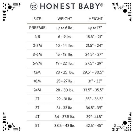 HonestBaby Multipack Short Sleeve T-Shirt Tee 100% Organic Cotton Infant Baby, Toddler, Little Kids Boys, Girls, Unisex, Rainbow Patch, 5T